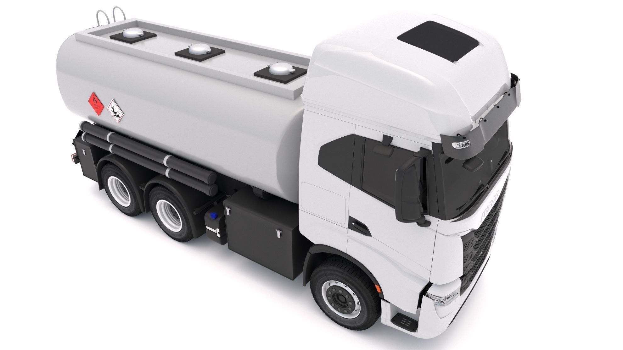 Iveco S-WAY Tanker Truck 6x2 3D model_4