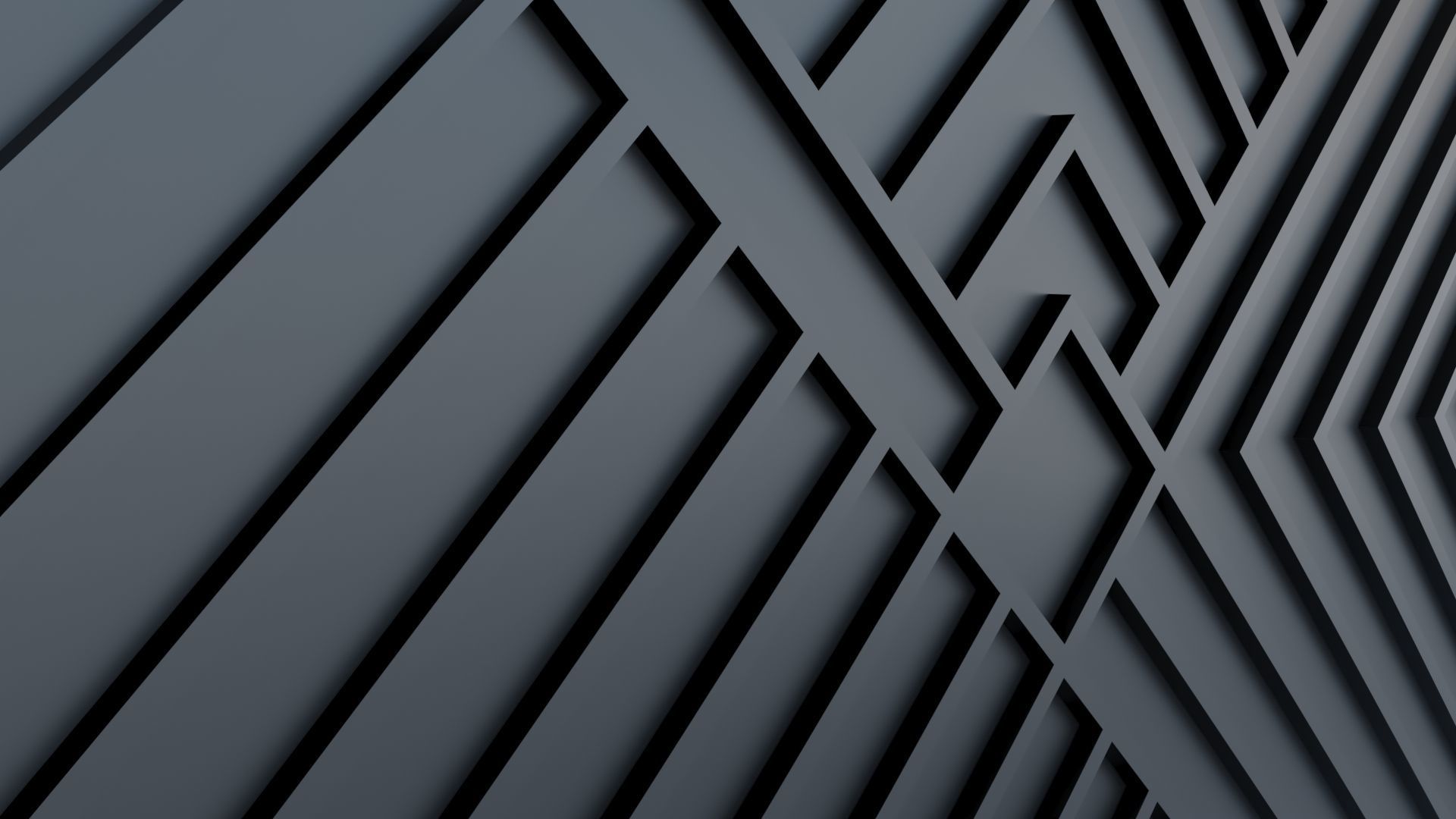 wall paneling set 3D model  Low-poly 3D model_2