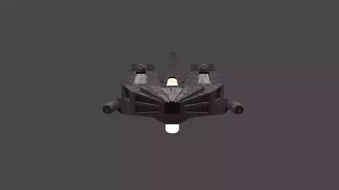Hurricane Ship Low-poly 3D model Low-poly 3D model