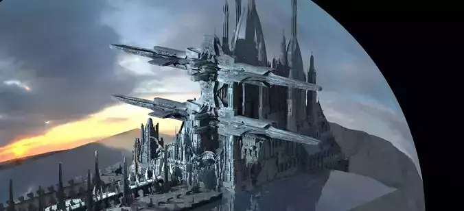 Advanced City planet base