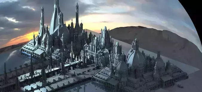 Relaxing Mansion architecture 