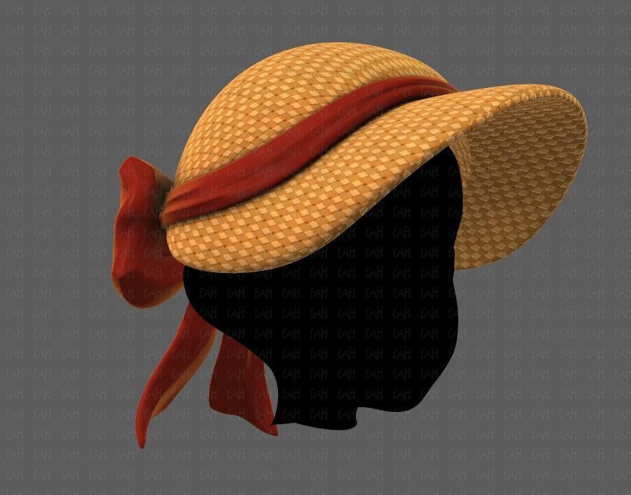 Cap V08 Low-poly 3D model_2