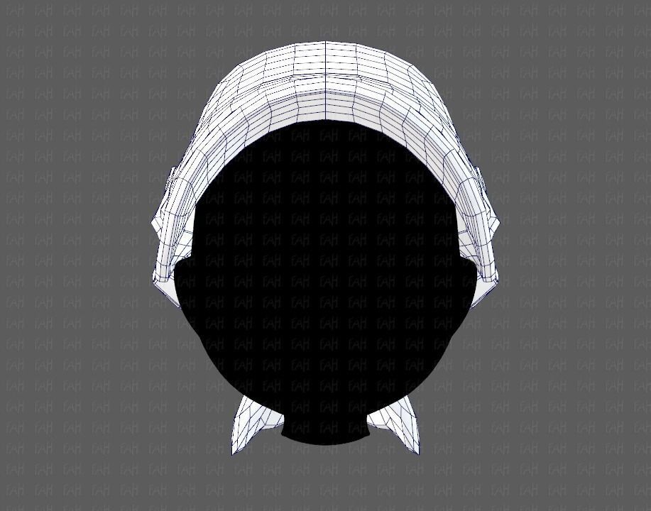 Cap V08 Low-poly 3D model_25