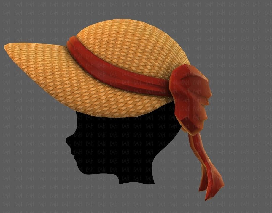 Cap V08 Low-poly 3D model_23