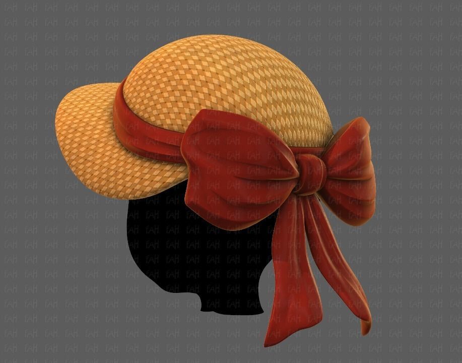 Cap V08 Low-poly 3D model_6