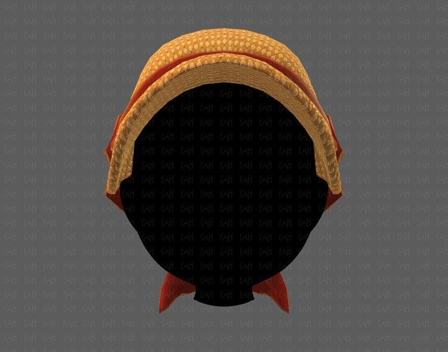Cap V08 Low-poly 3D model_17