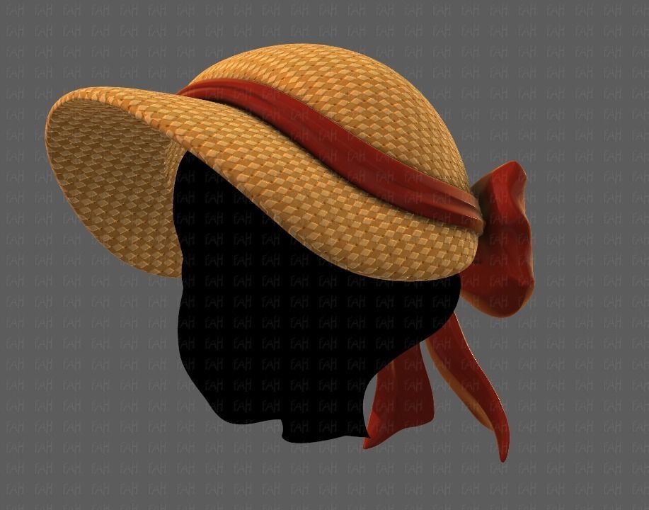 Cap V08 Low-poly 3D model_8