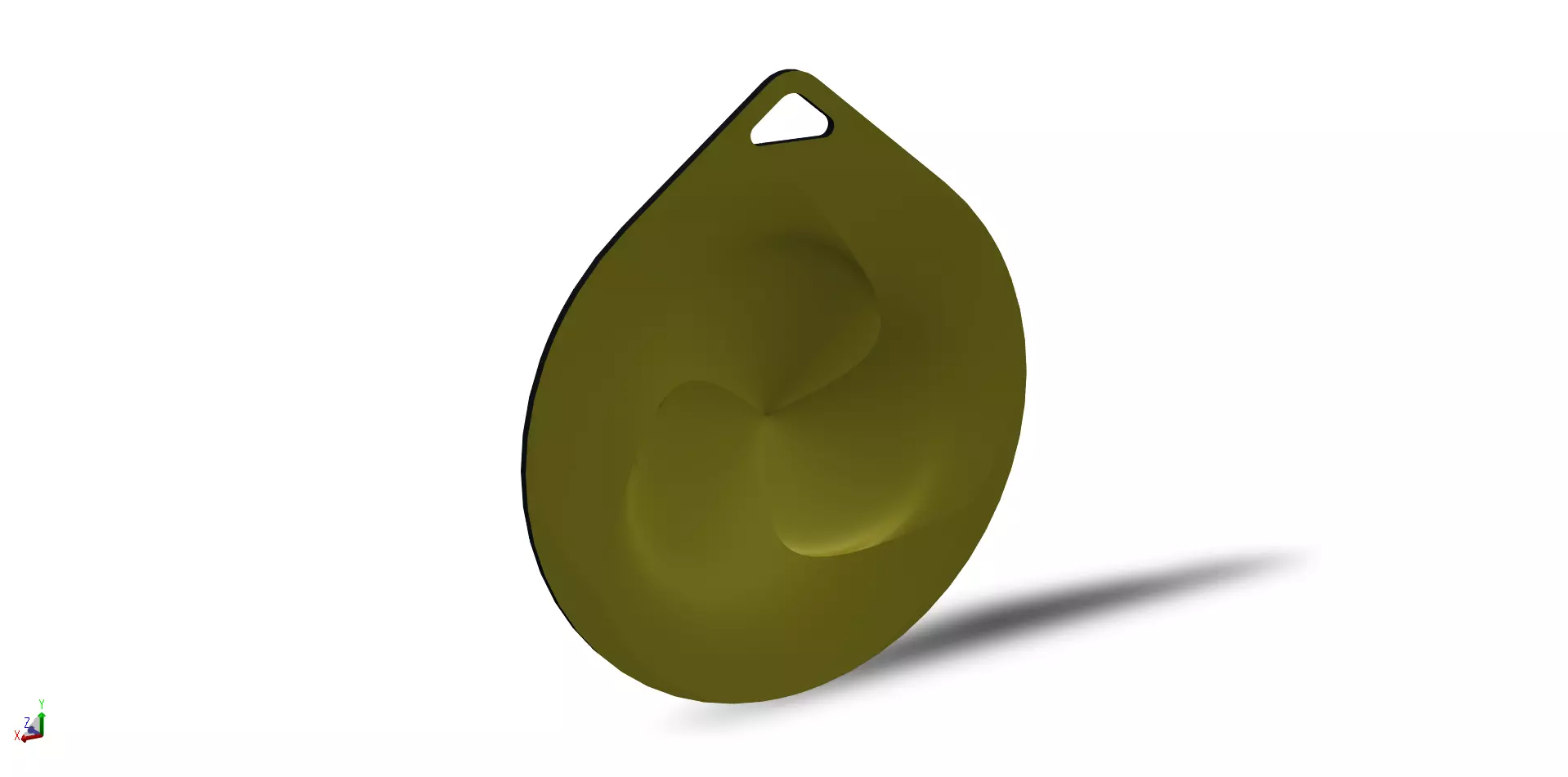 Libra Pendant 3D print model