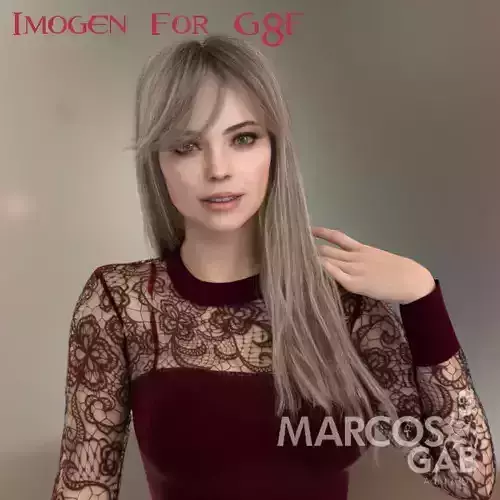 MGAB Imogen for Genesis 8 Female 3D model