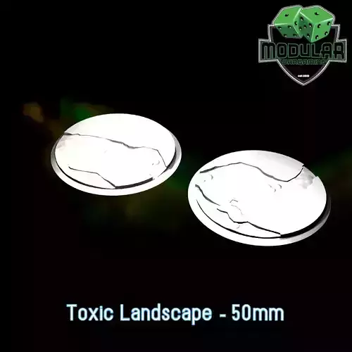 Toxic Landscape - 65mm 3D print model