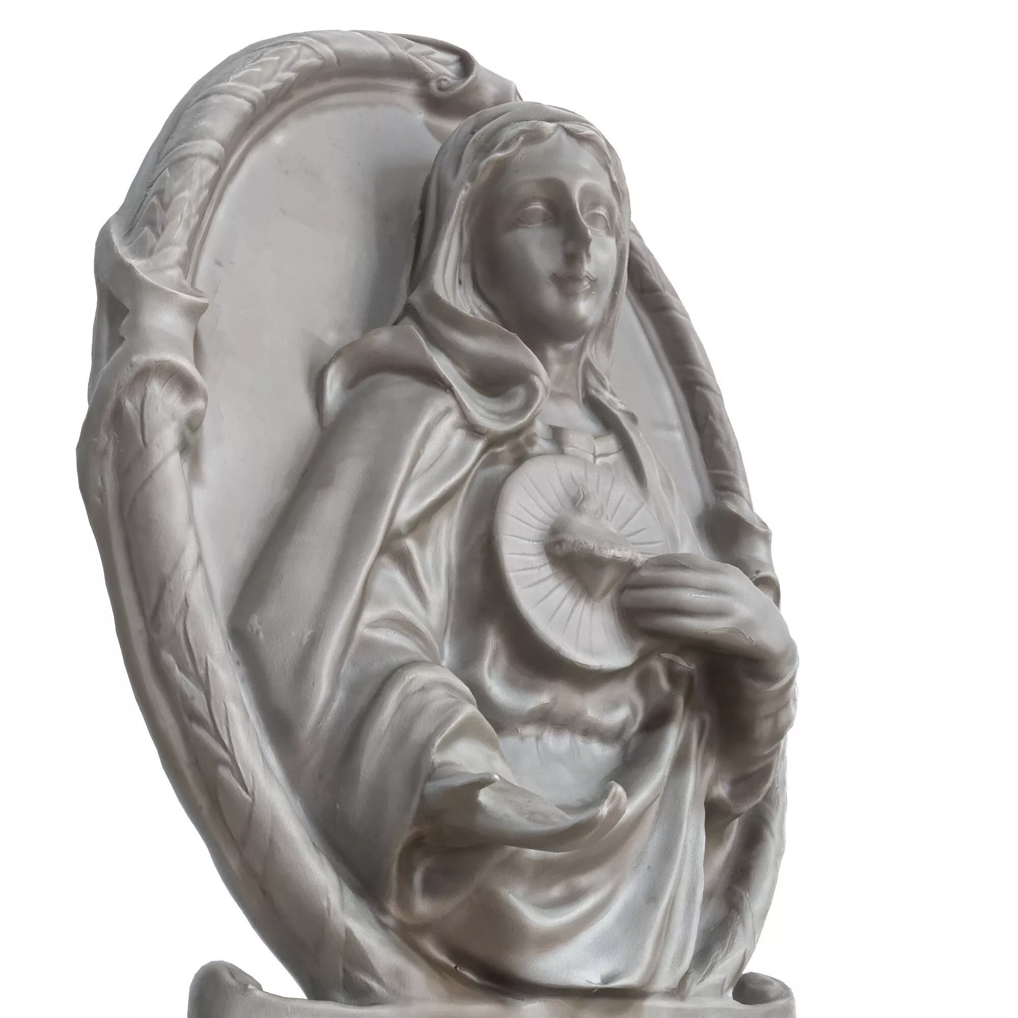 Holy Mary Inscription 3D model