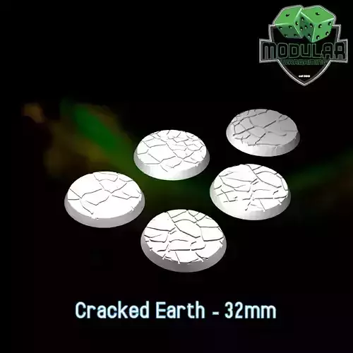 Cracked Earth - 32mm