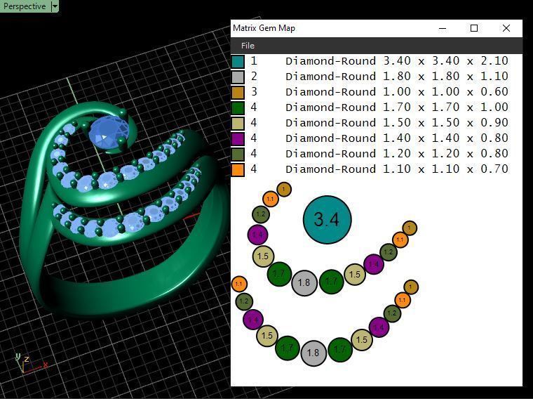 Diamond Ring Wave 3D print model_14