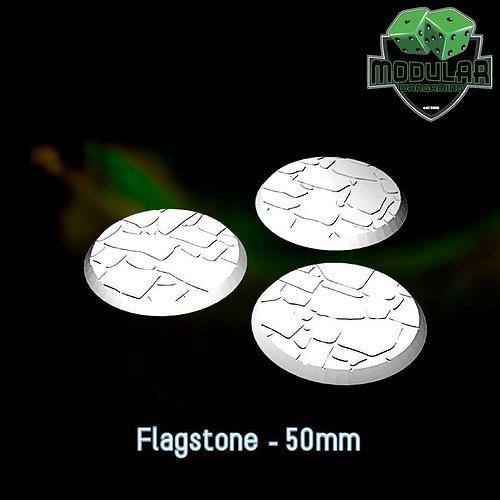 Flagstone - 50mm 3D print model