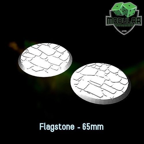 Flagstone - 65mm 3D print model