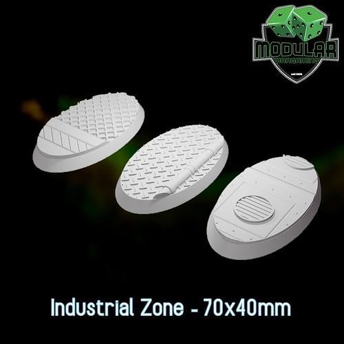 Industrial Zone - 70x40mm 3D print model