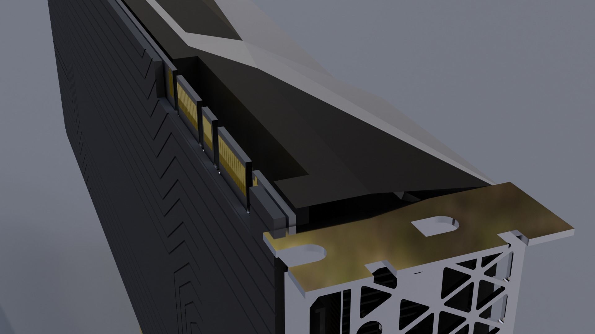 GTX 1000 Series GPU 3D model_5