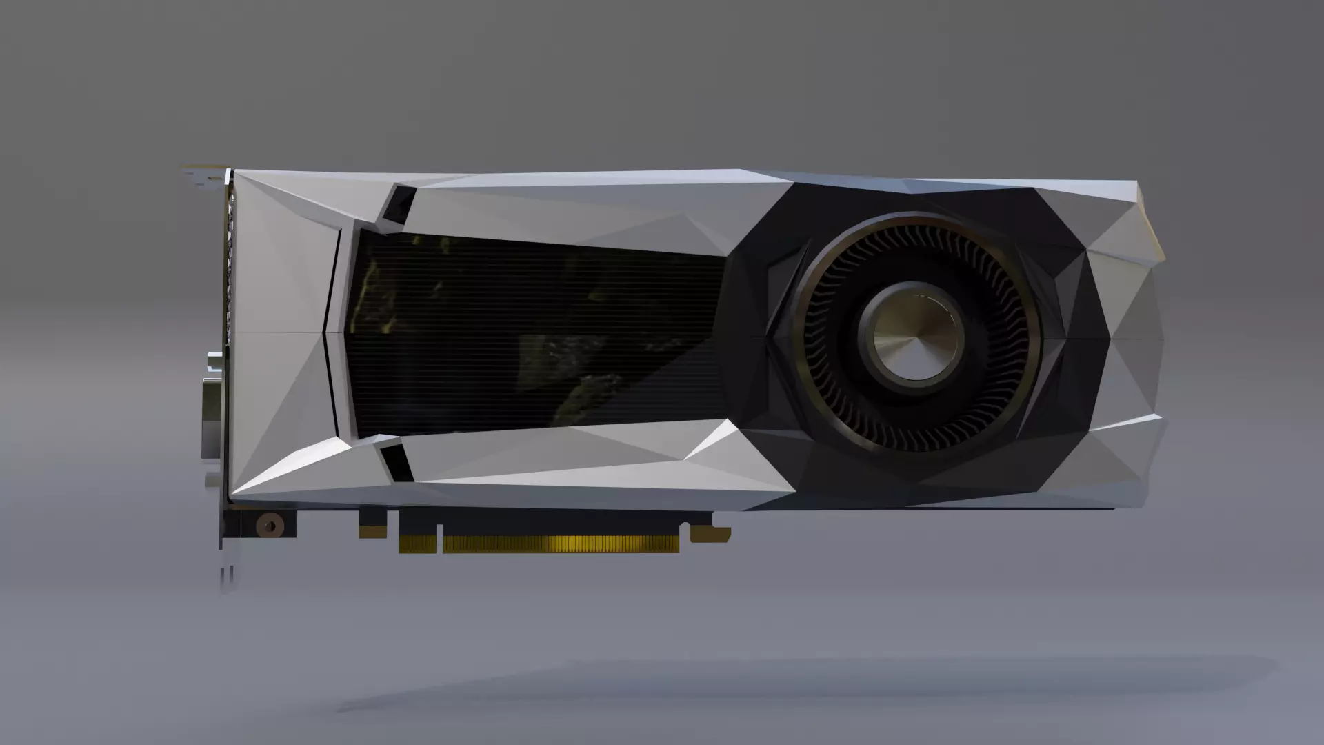 GTX 1000 Series GPU 3D model_0