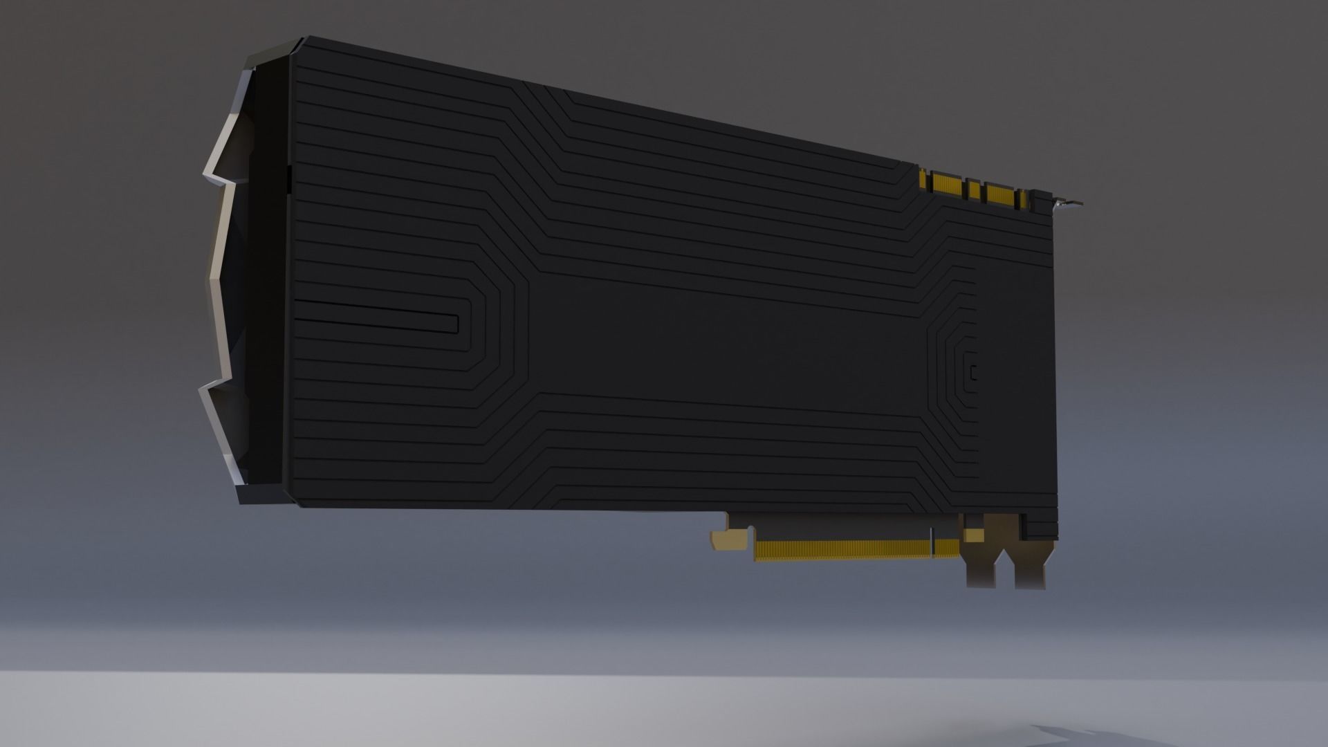 GTX 1000 Series GPU 3D model_3