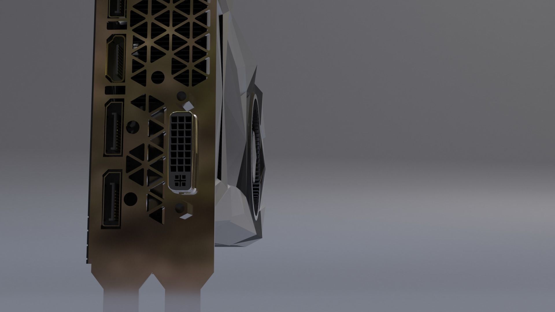 GTX 1000 Series GPU 3D model_4