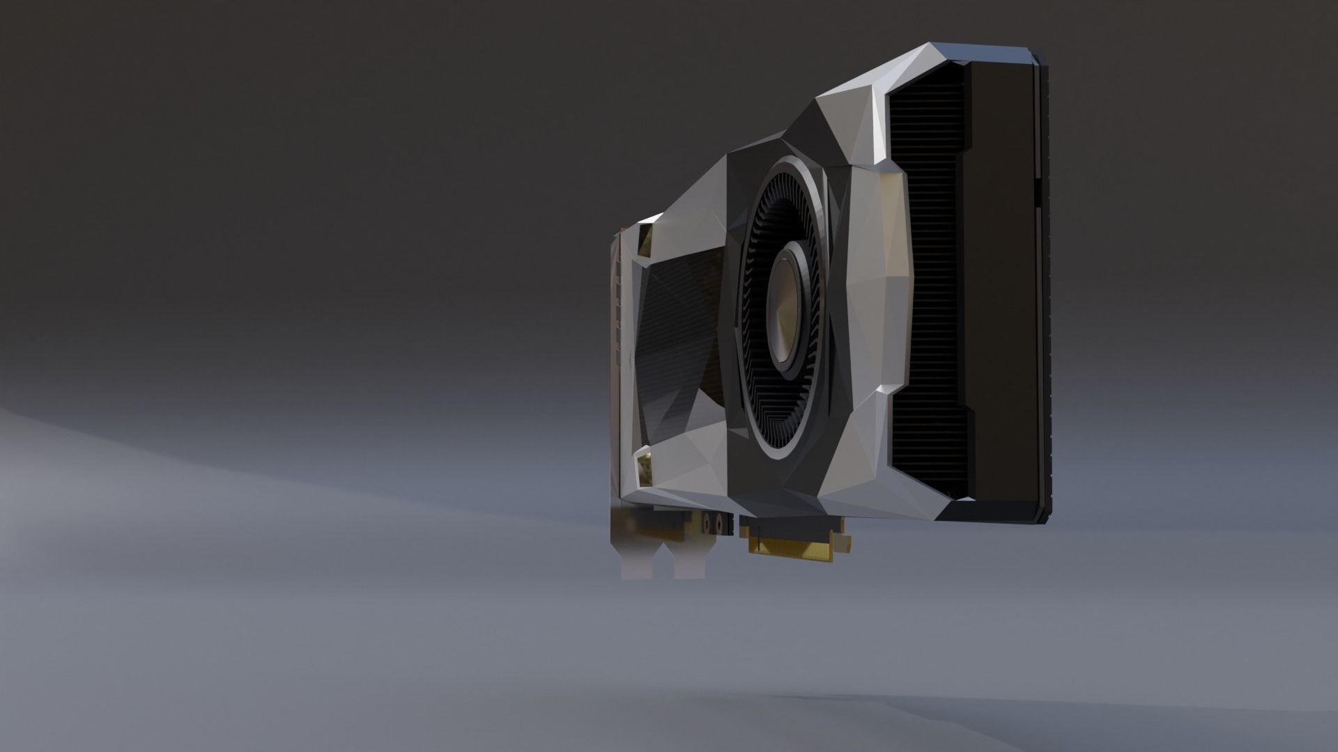 GTX 1000 Series GPU 3D model_2