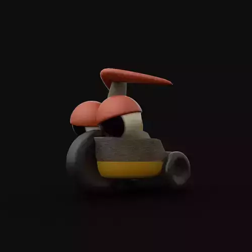 GunBound Boomerang Low-poly 3D model