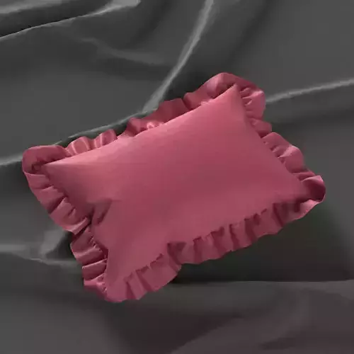  Ruffled Pillow Rectangle shape