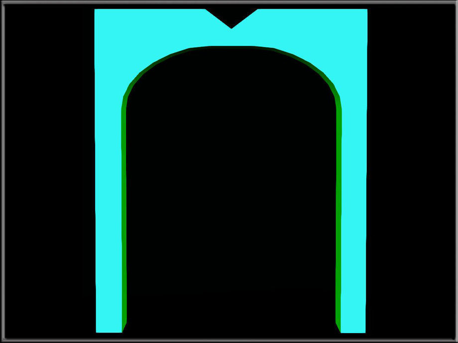 Segmental Arch 06 Low-poly 3D model_1