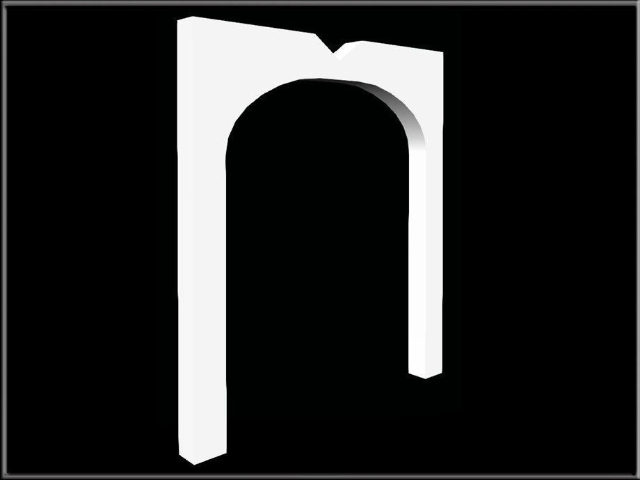 Segmental Arch 06 Low-poly 3D model_4