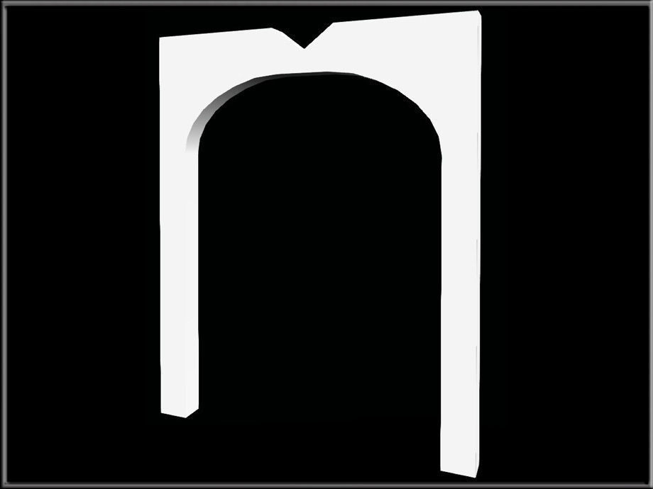 Segmental Arch 06 Low-poly 3D model_2