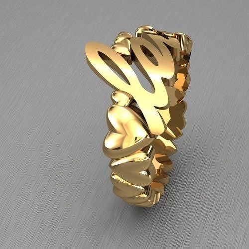 love ring Free 3D print model