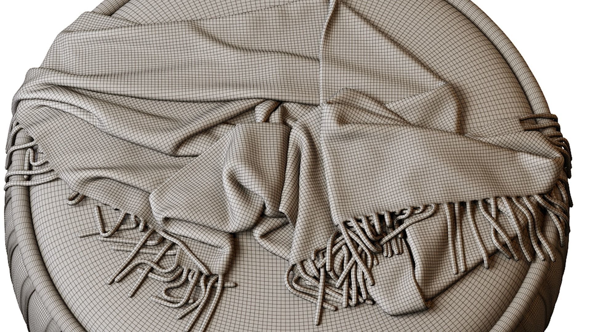 MALIBU OTTOMAN 3D model_5