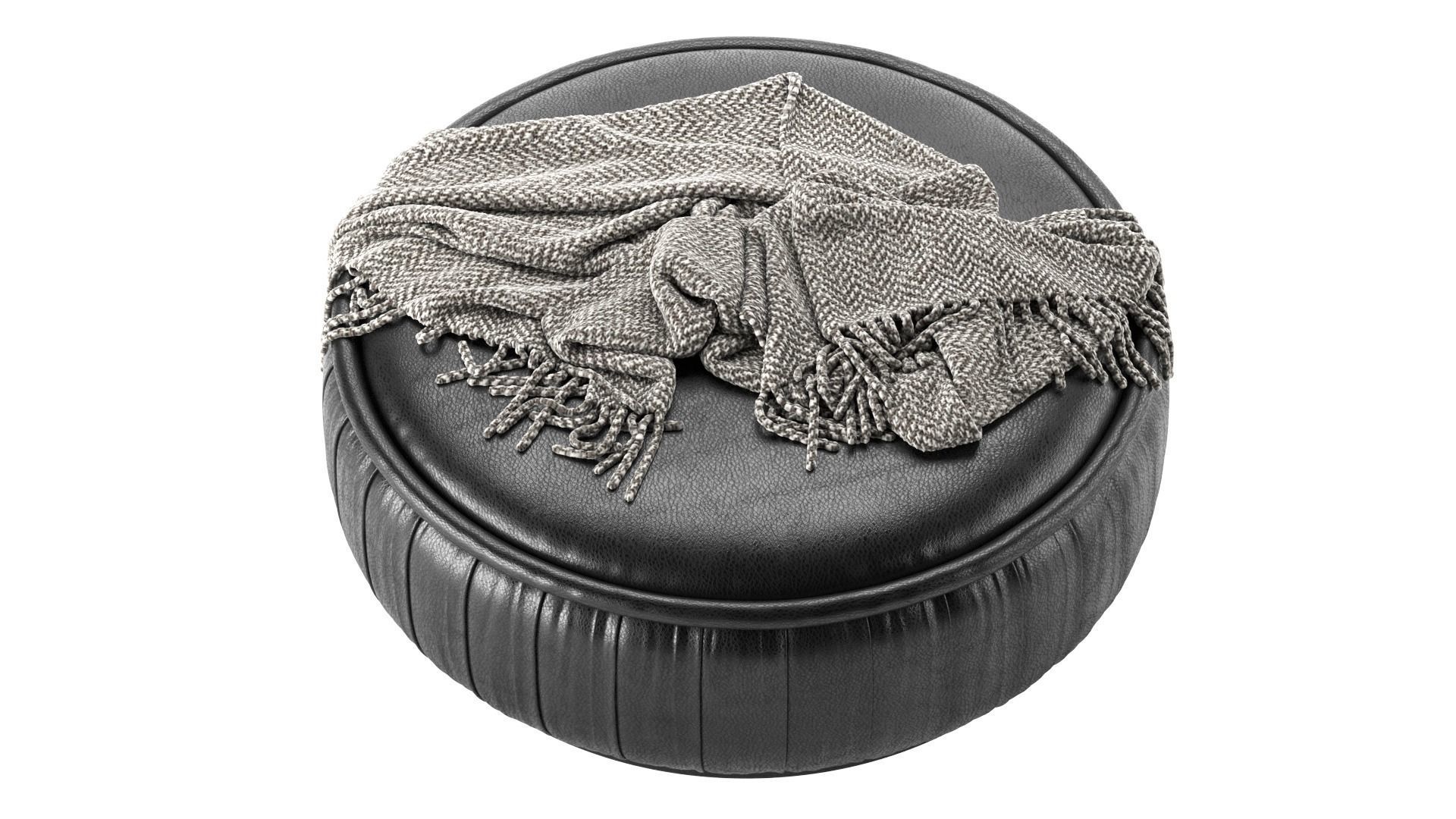 MALIBU OTTOMAN 3D model_2