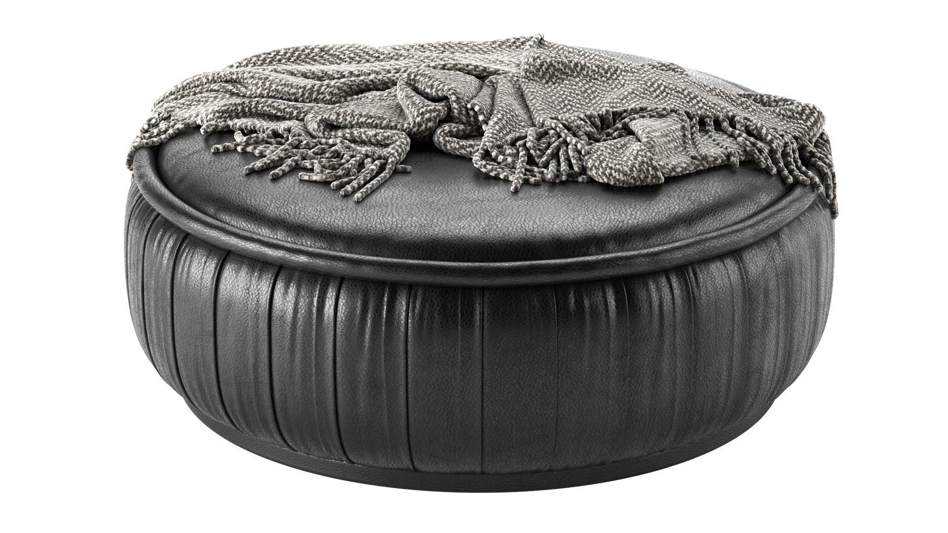 MALIBU OTTOMAN 3D model_1