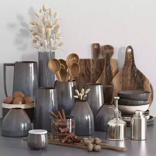 kitchen accessories017 3D model
