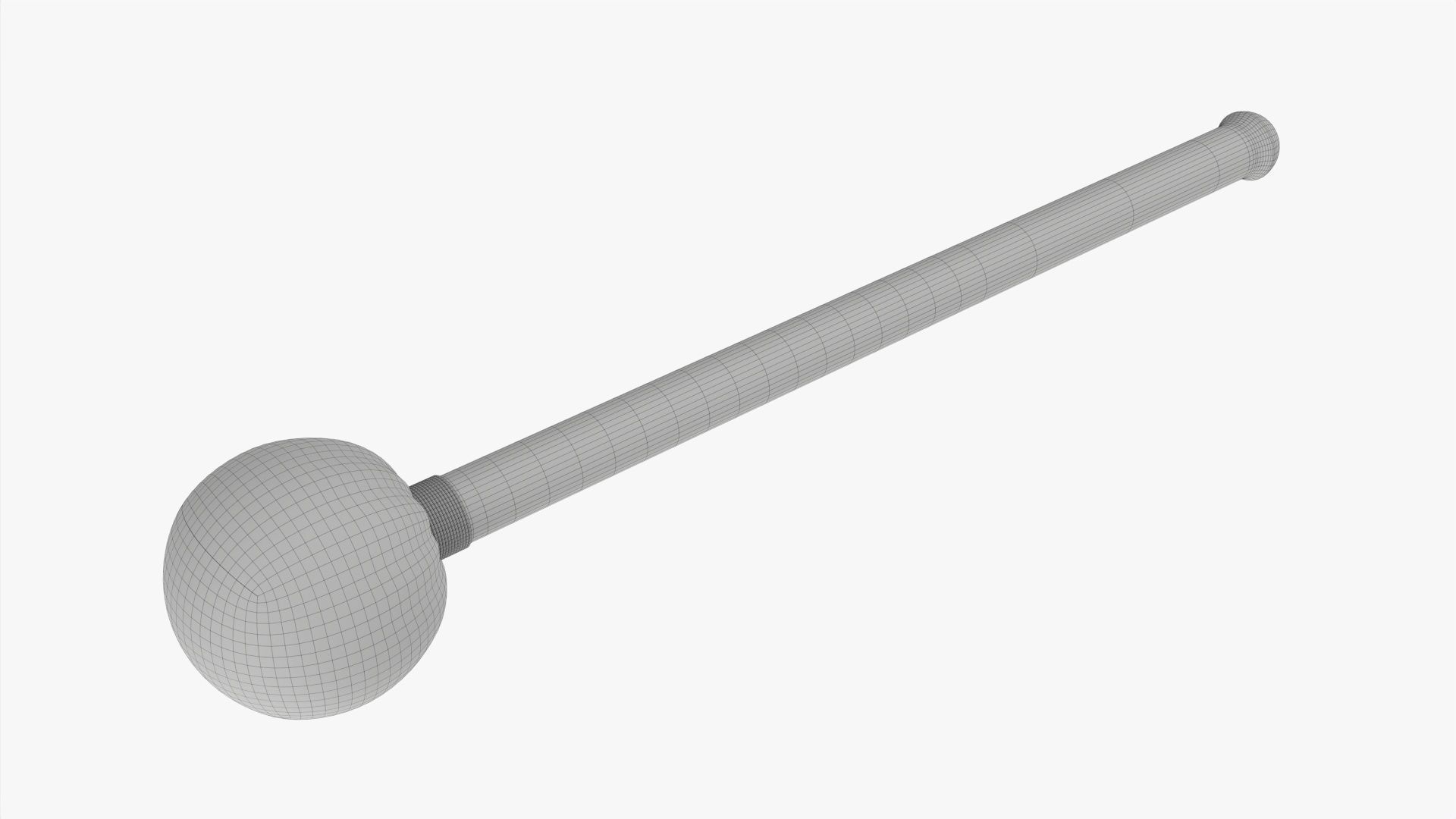 Bass drum mallet 3D model_6