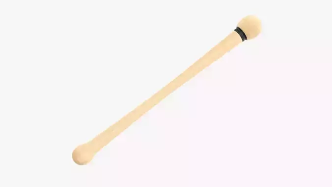 Drum mallet 3D model