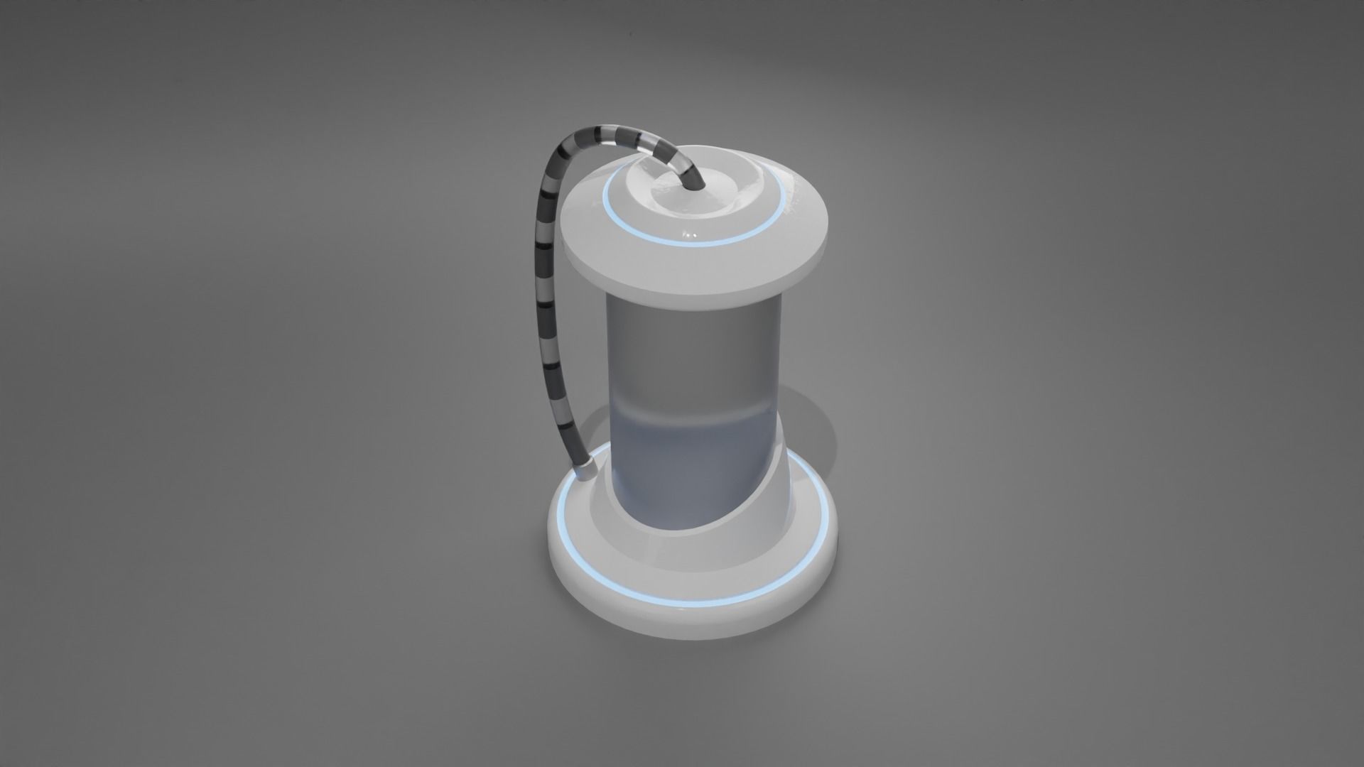 Modern Sci-fi Laboratory Machine 3D model_3