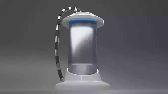 Modern Sci-fi Laboratory Machine