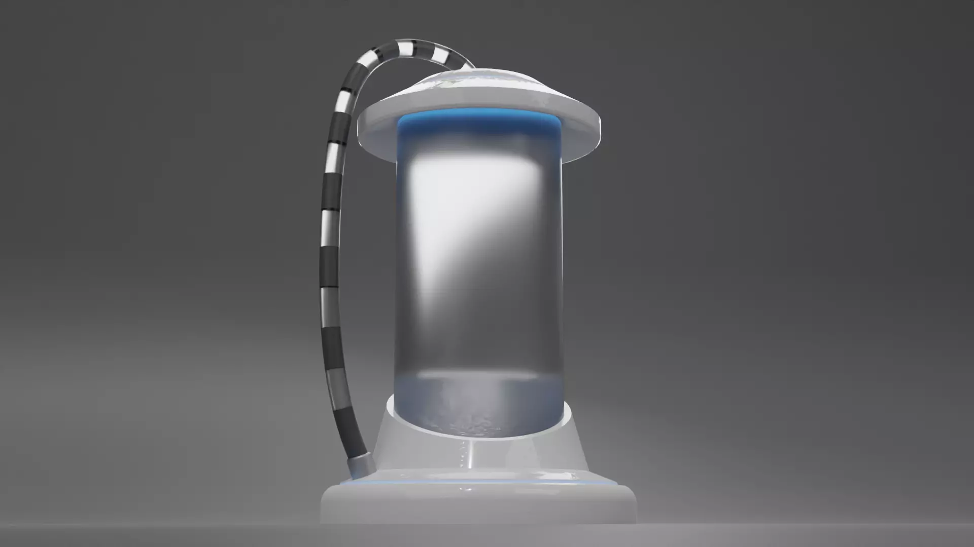 Modern Sci-fi Laboratory Machine 3D model_0