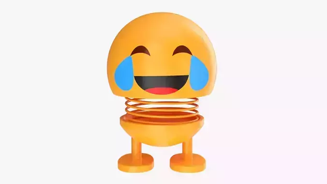 Car spring toy figure 02 lol happy smile