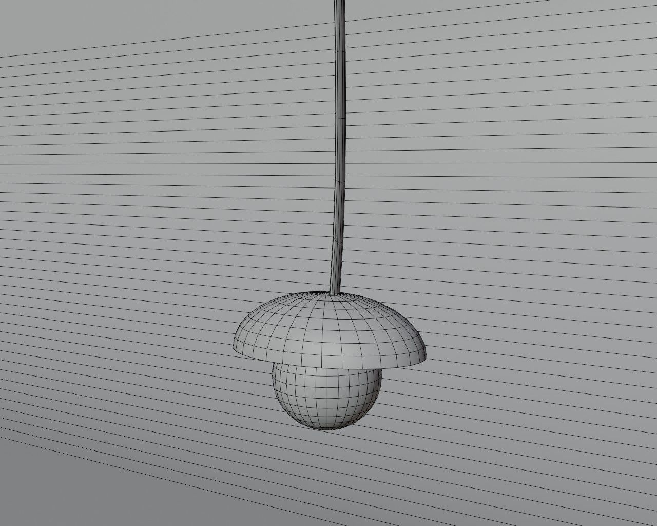 high quality 3D model light bulb Low-poly 3D model_4