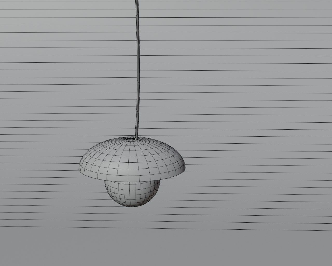 high quality 3D model light bulb Low-poly 3D model_5