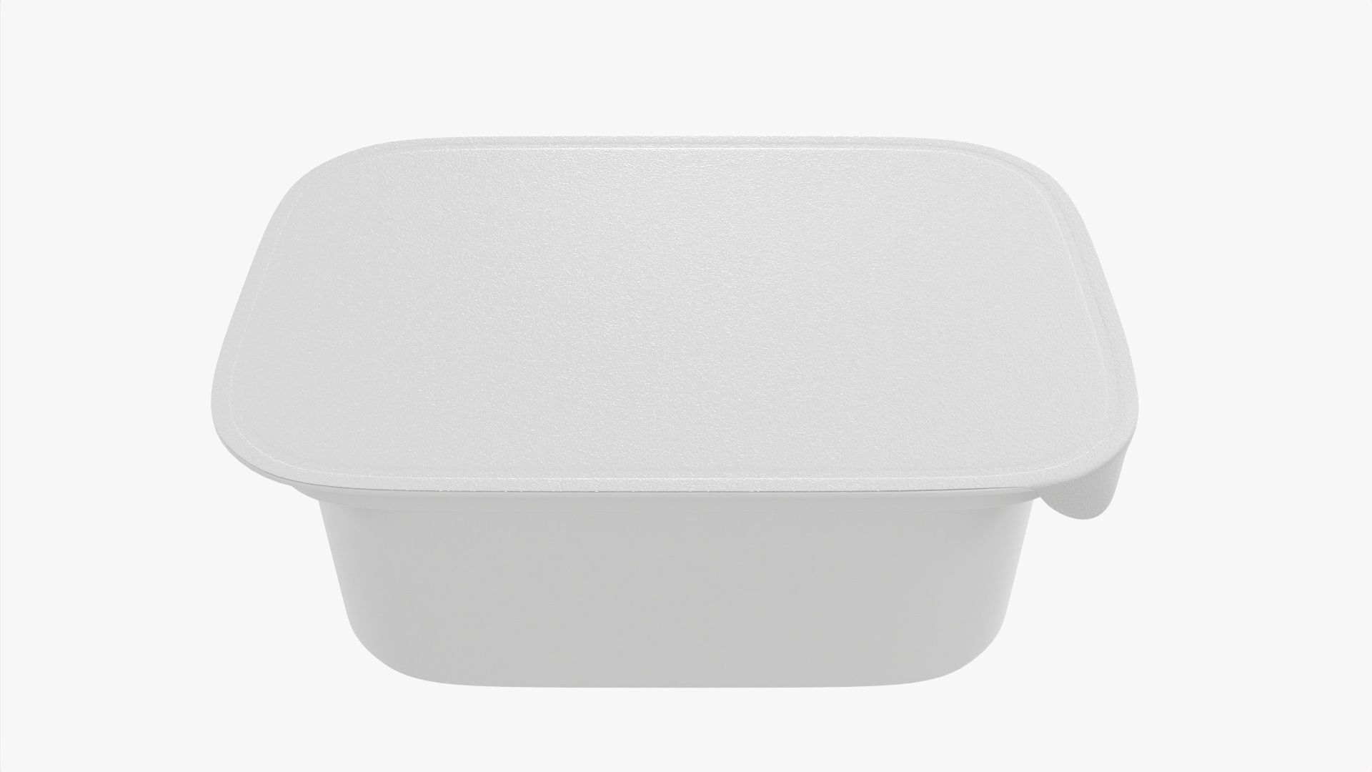 Butter cream cheese packaging mockup 3D model_3