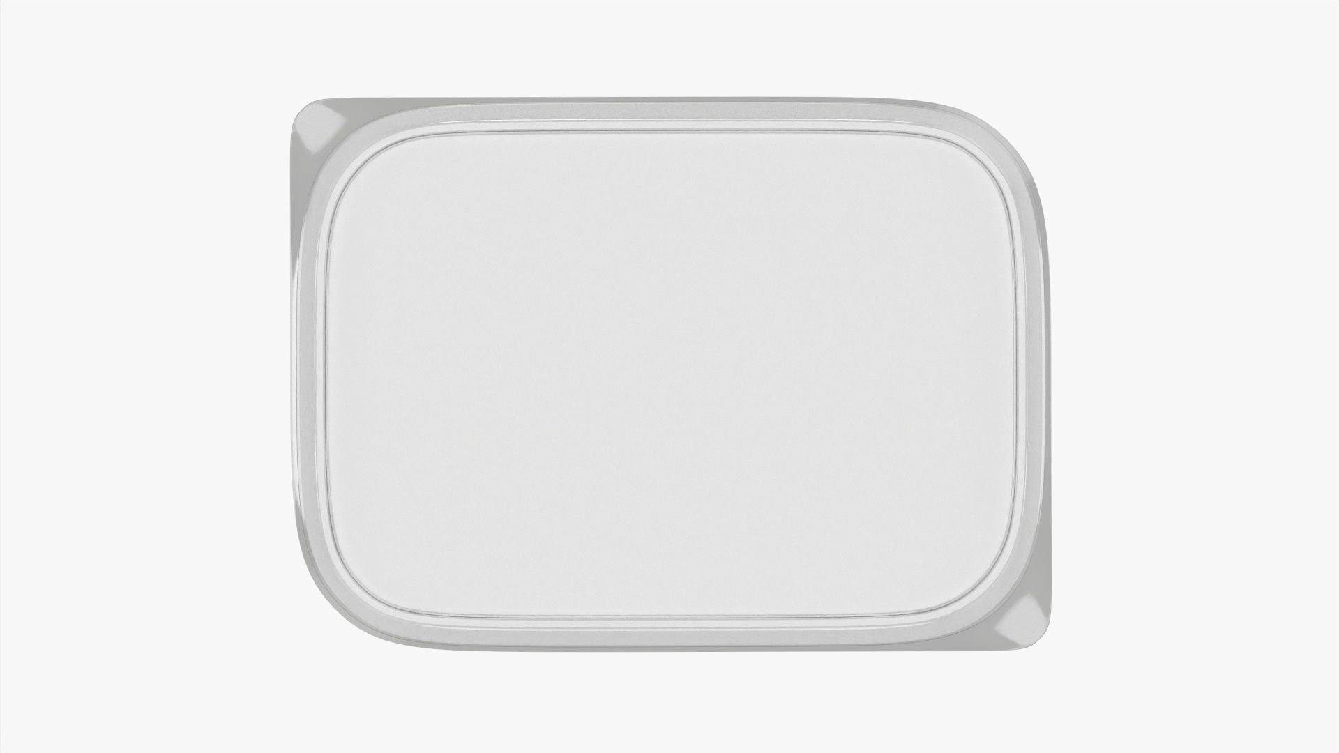 Butter cream cheese packaging mockup 3D model_7