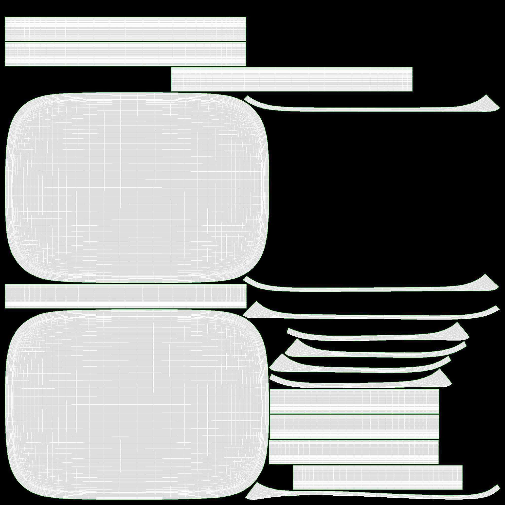 Butter cream cheese packaging mockup 3D model_13