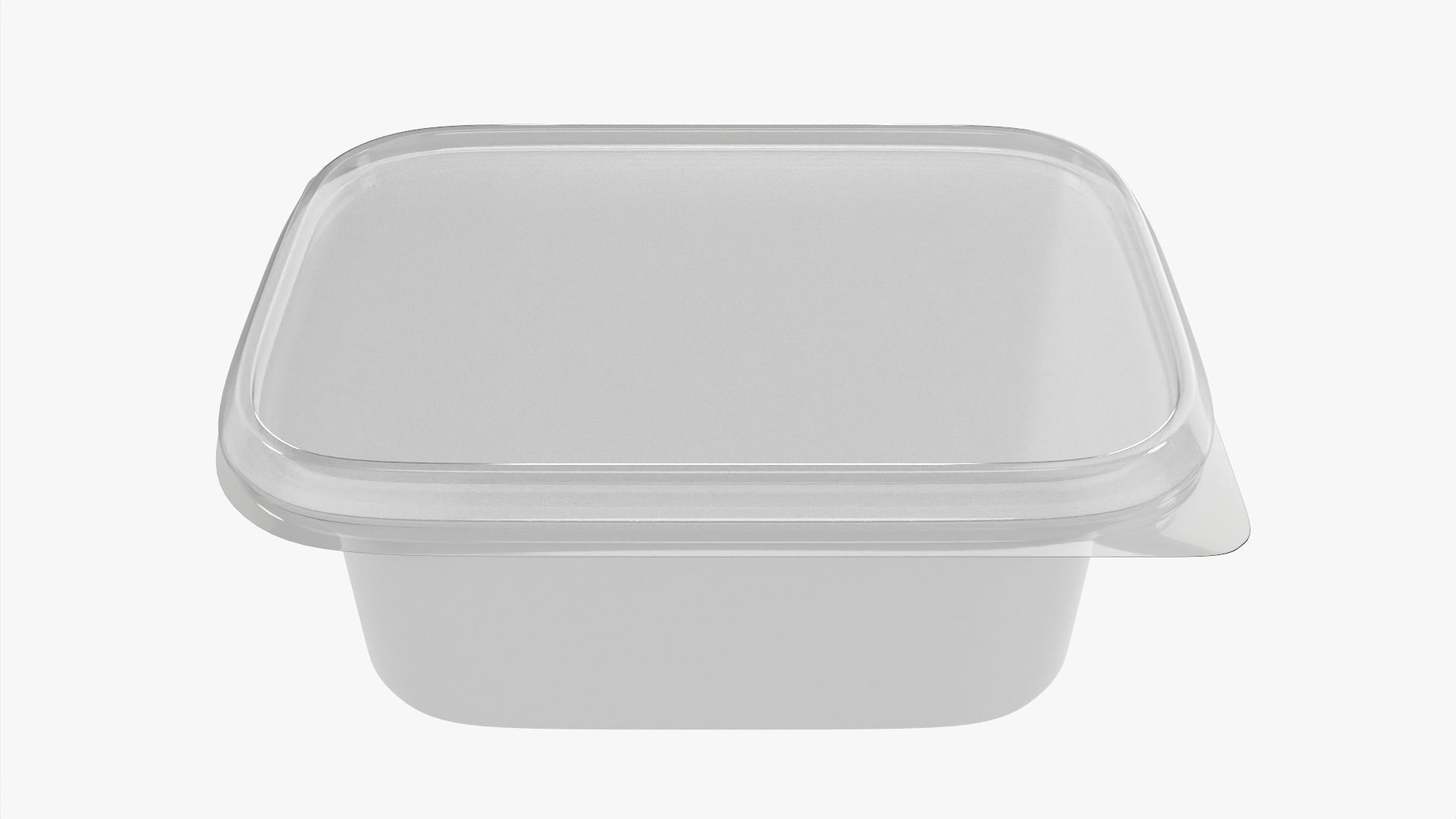 Butter cream cheese packaging mockup 3D model_2