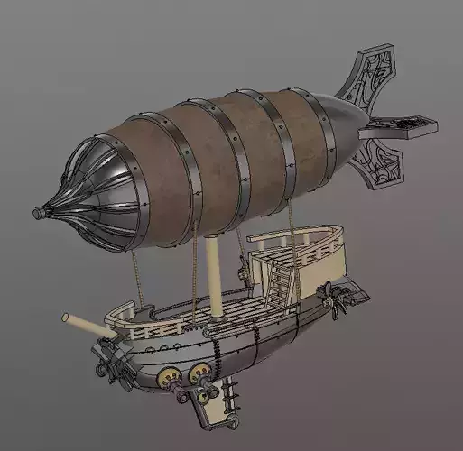 Dwarven airship