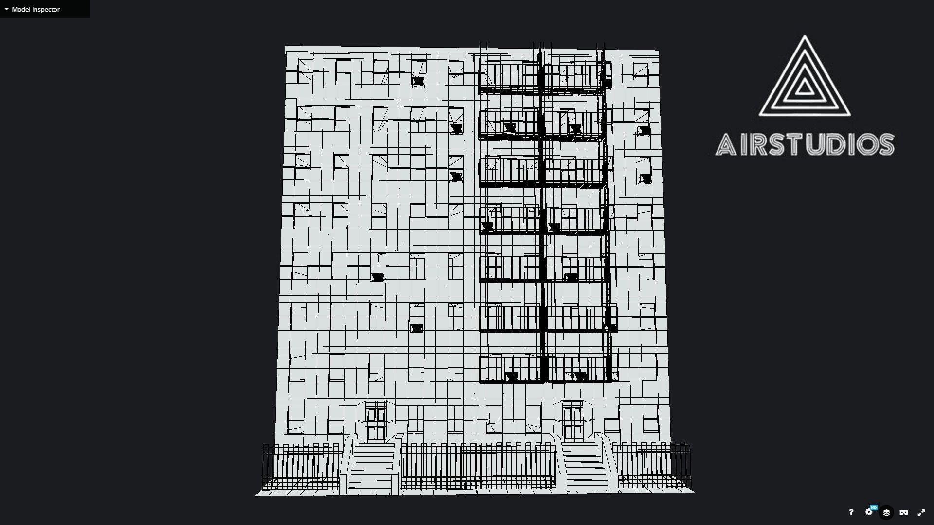 Low Poly - New York Building 3D model_10