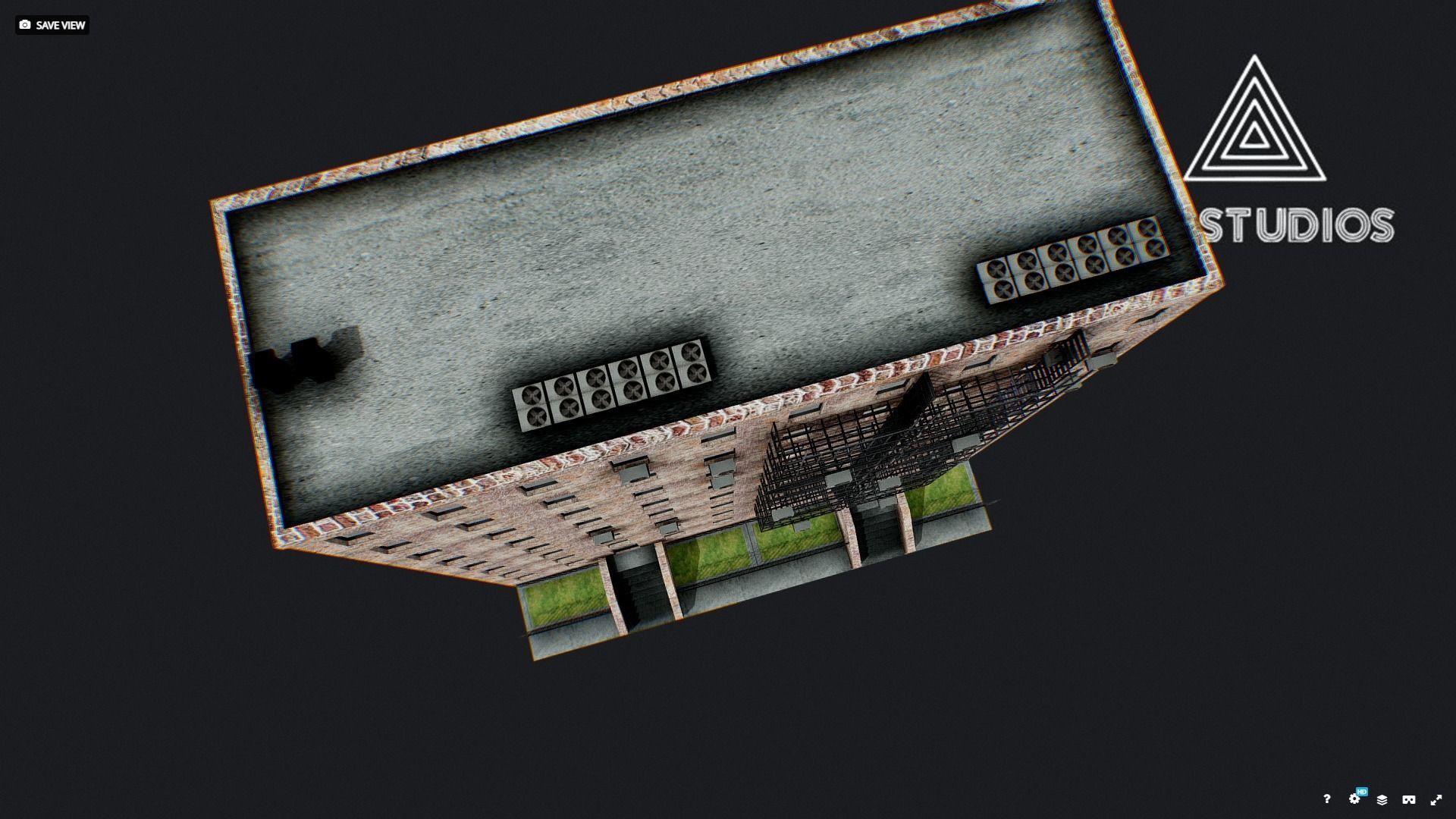 Low Poly - New York Building 3D model_4